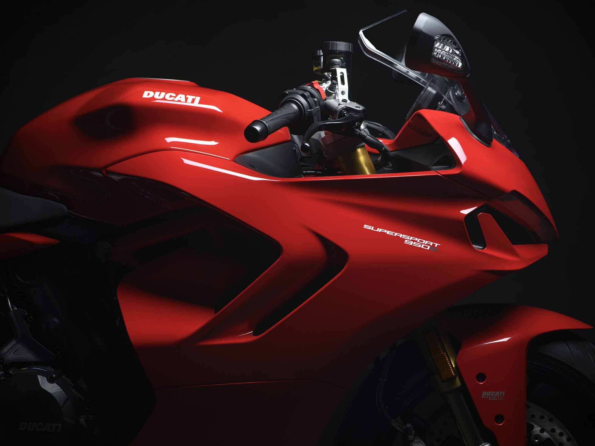The 2021 Ducati SuperSport 950 S.