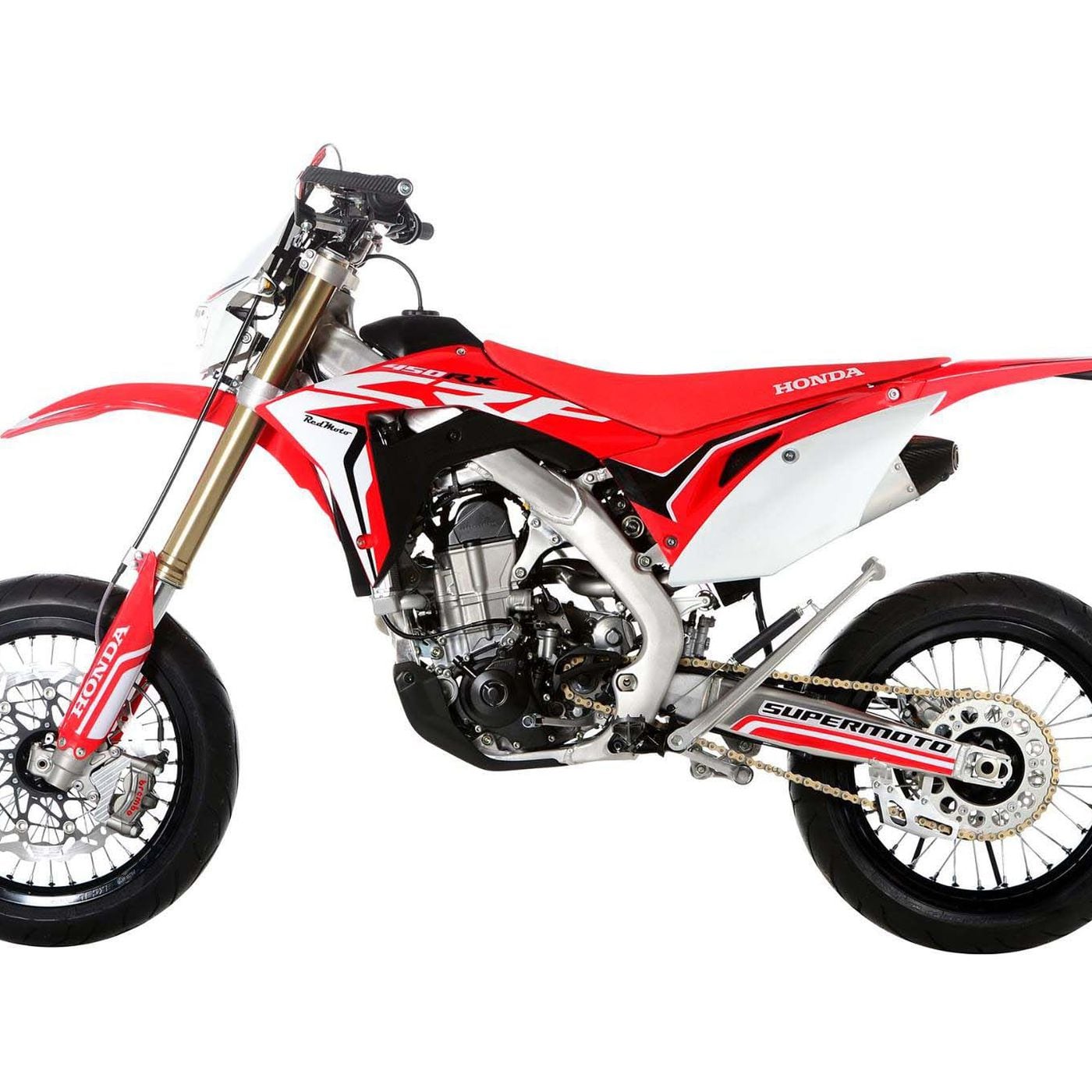 Admire And Covet This Production Honda CRF450 Supermoto Because