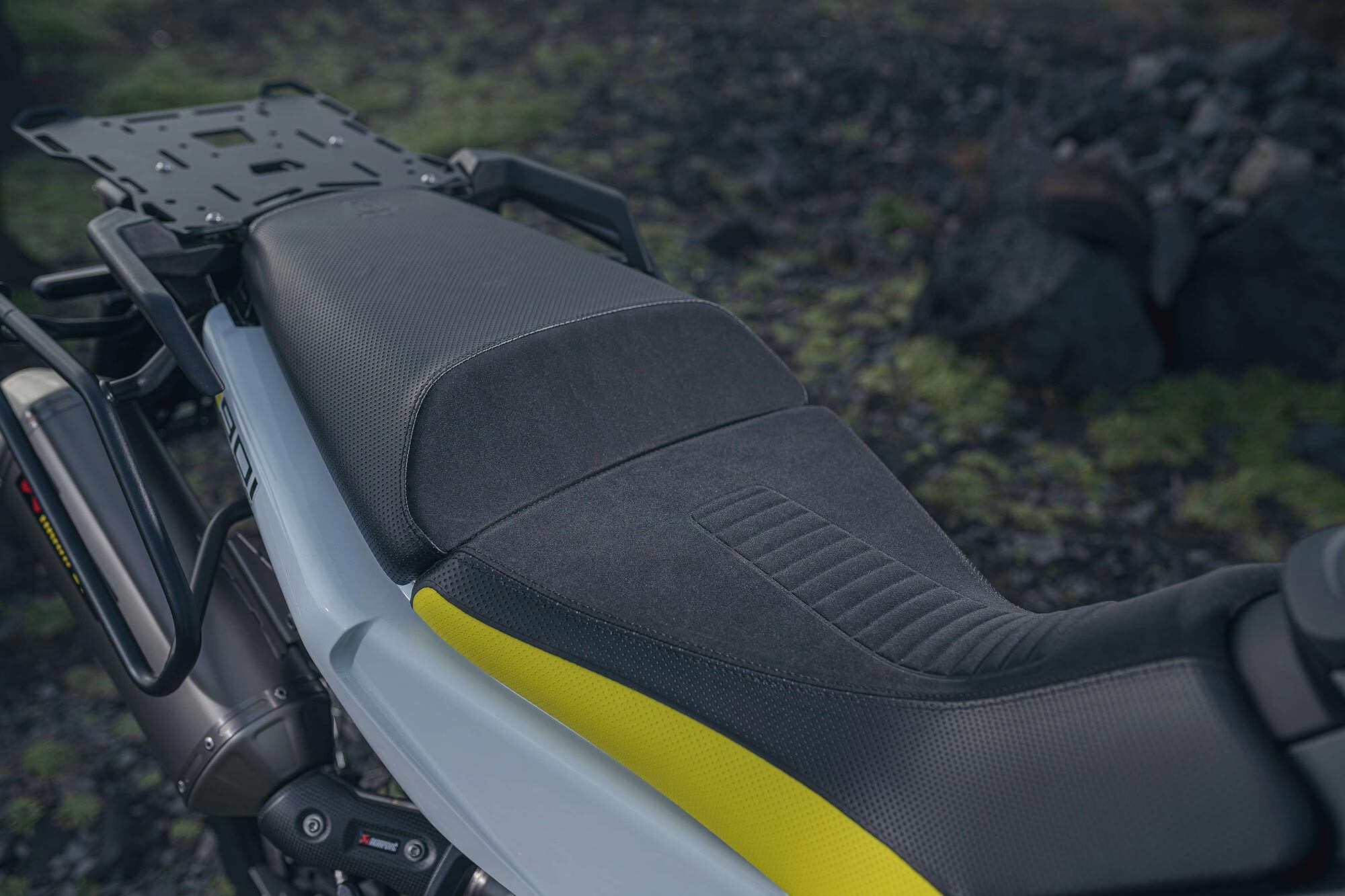 A wide and flat rear profile of the Norden’s seat makes for all-day comfort.