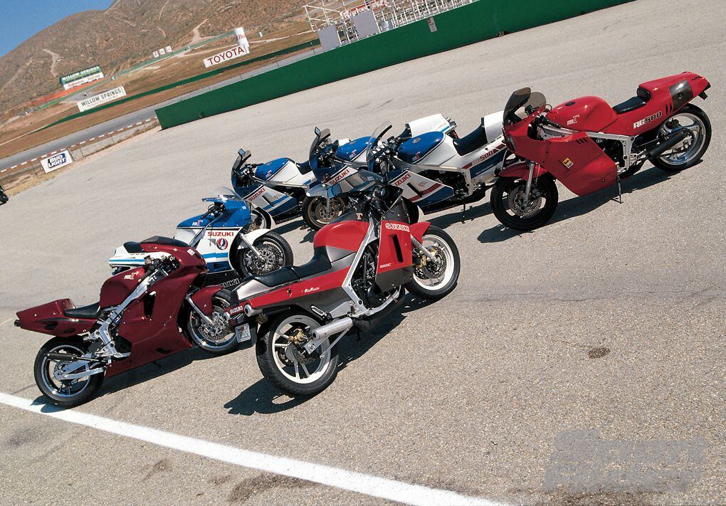 SR Archive: A Flock of Suzuki RG500 Gammas | Cycle World
