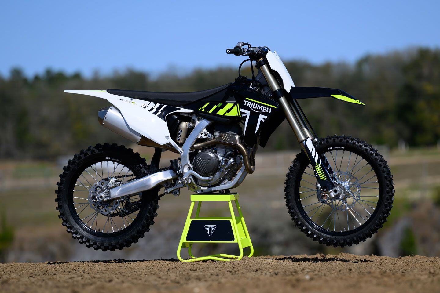 Triumph’s TF 250-X has an MSRP of $9,995.