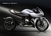 Suzuki Recursion concept bike illustration