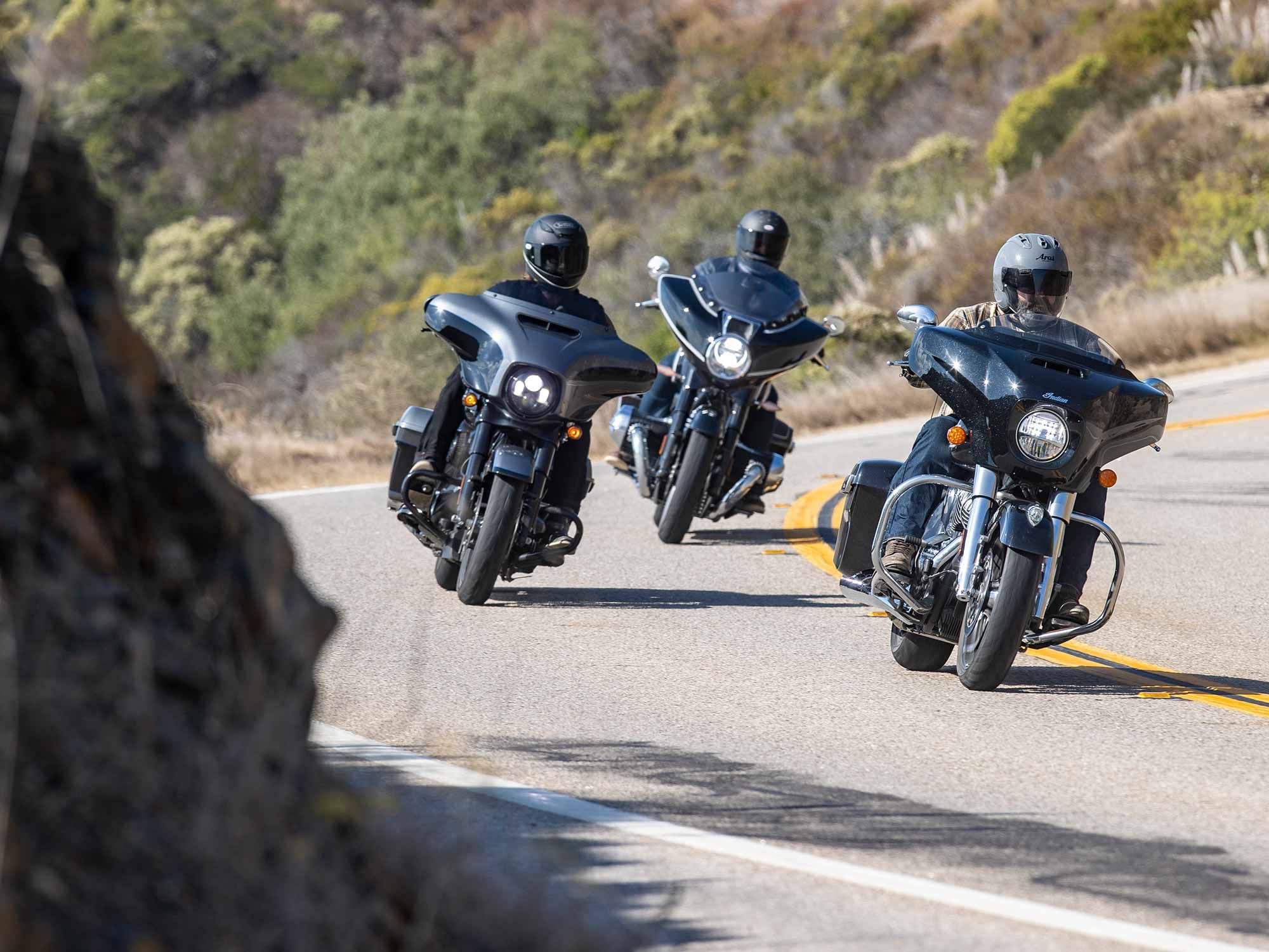 Long straights, tight twists, and beautiful scenery make California’s Pacific Coast Highway an ideal testing ground for this comparison.