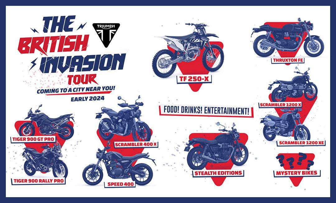 Triumph British Invasion Tour 2024