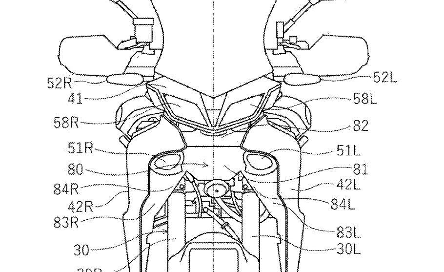 This illustration shows the radar concealed by the cover.