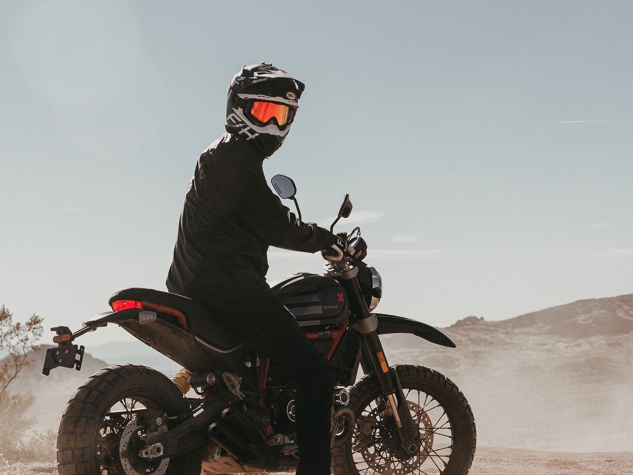 Ducati celebrates the Mint 400 victory with Fasthouse V1 Moto Houston Texas