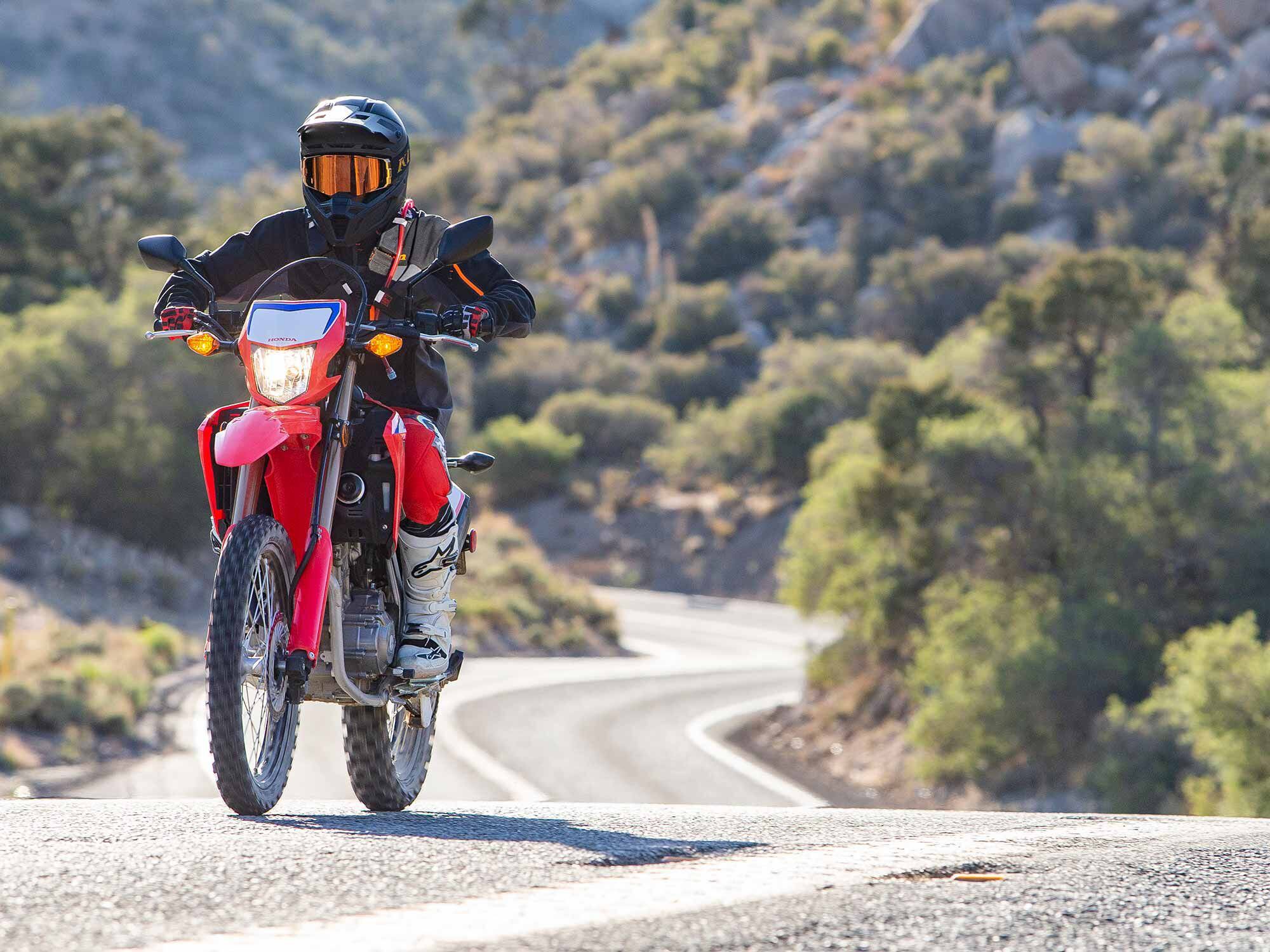 2021 Honda CRF300L.