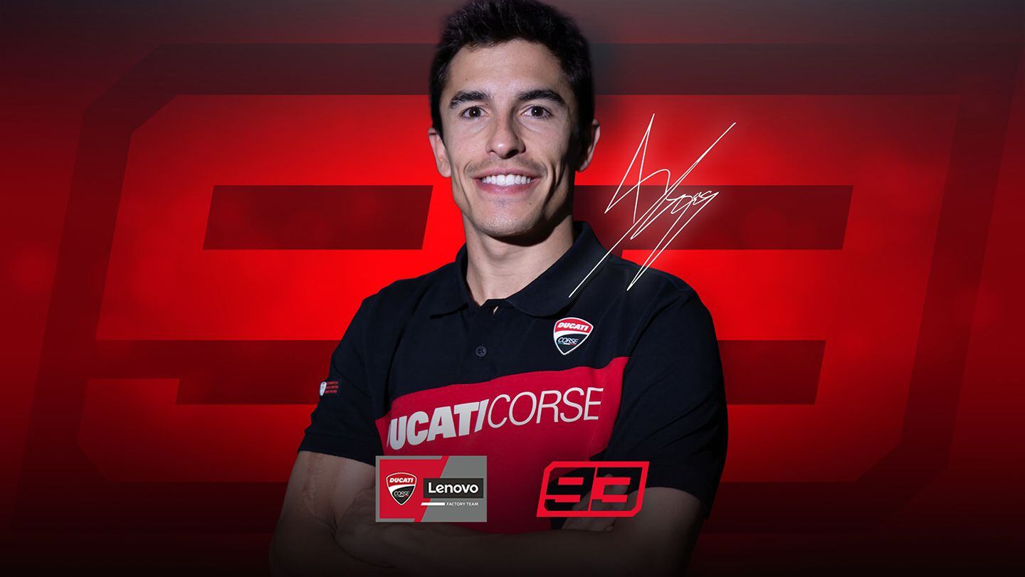 It’s official: Marc Márquez will race on a factory Ducati in 2025 and 2026.