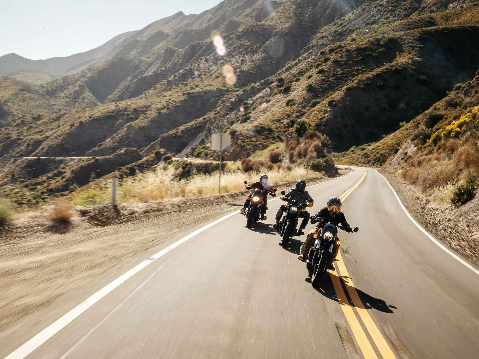 Regardless of the road ahead, the Rebel was often at the front of the pack, unless its rider felt like giving someone else a turn.