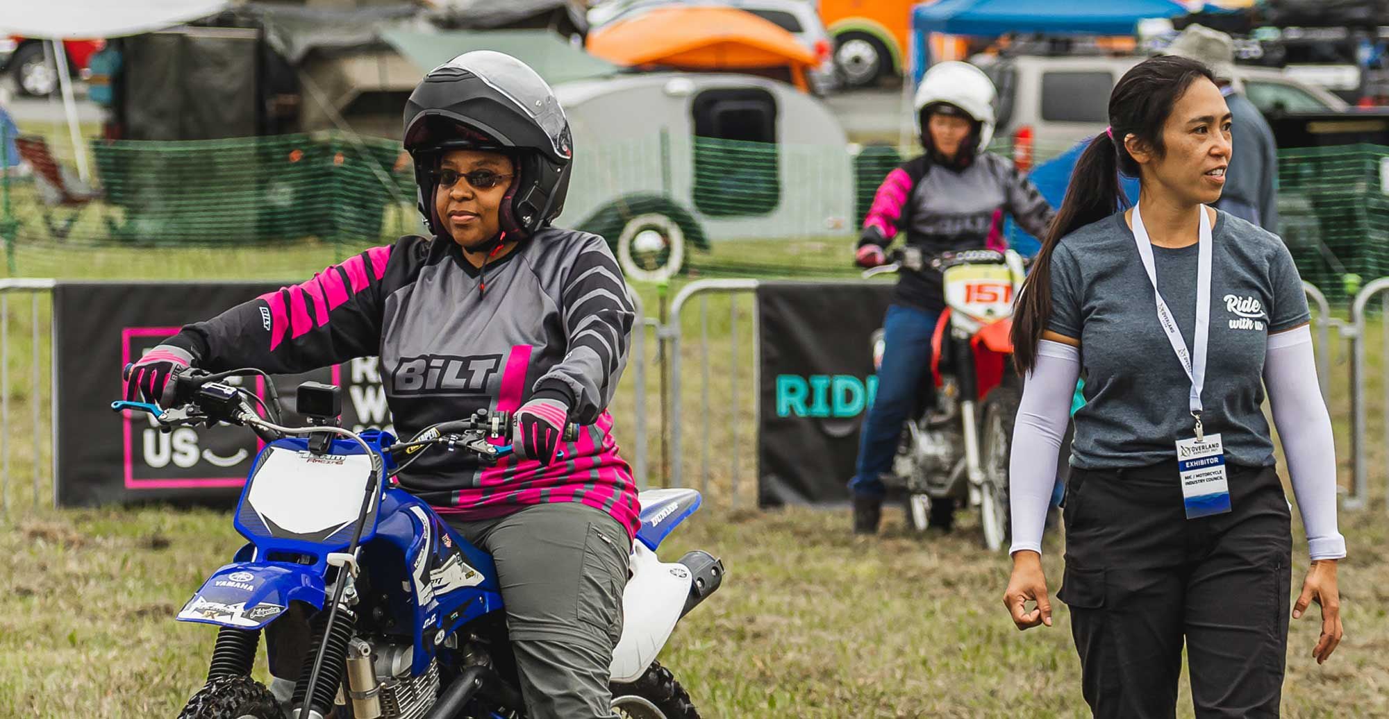 For Overland Expo participants looking to take their first motorcycle ride, the Ride With Us Moto Intros initiative will be available at all four expos in 2022.