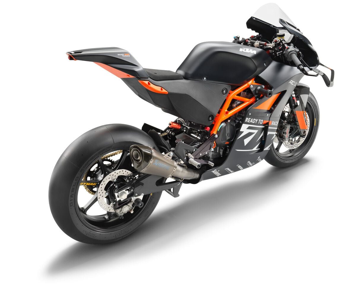 KTM’s track only RC-8C has proved that there is demand for KTM sportbikes.