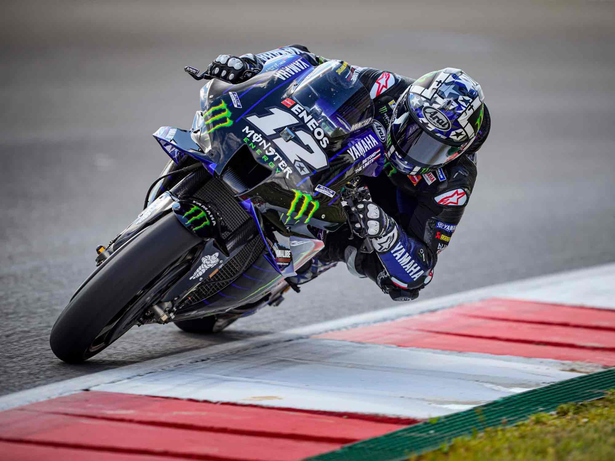 Monster Energy Yamaha teammate Maverick Viñales attributed his disappointing 11th finish to tire grip issues later in the race, but there can be many other variables in play.