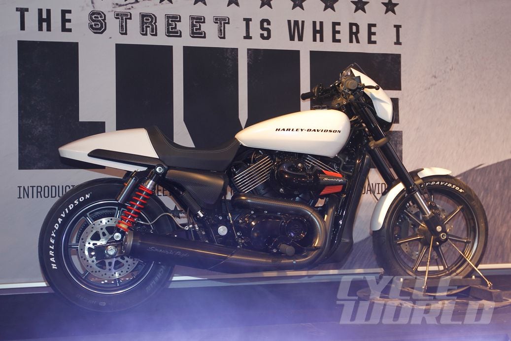 2014 Harley Davidson Street 500 Street 750 EICMA 2013 Cycle World
