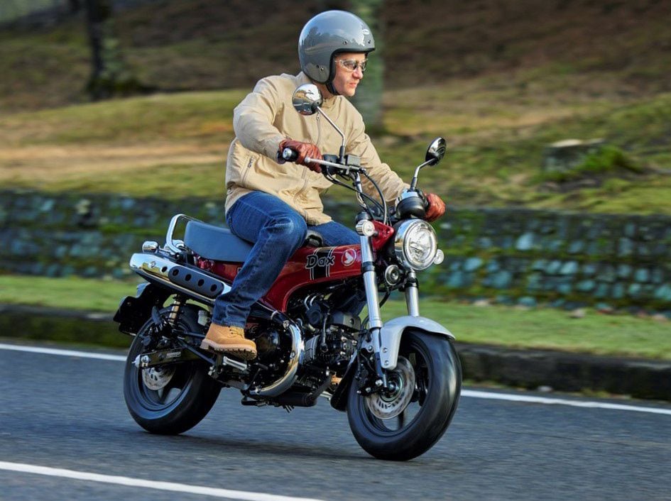 Look familiar? Europe will be getting a modern reboot of Honda’s Dax minibike, which first appeared in the 1970s.