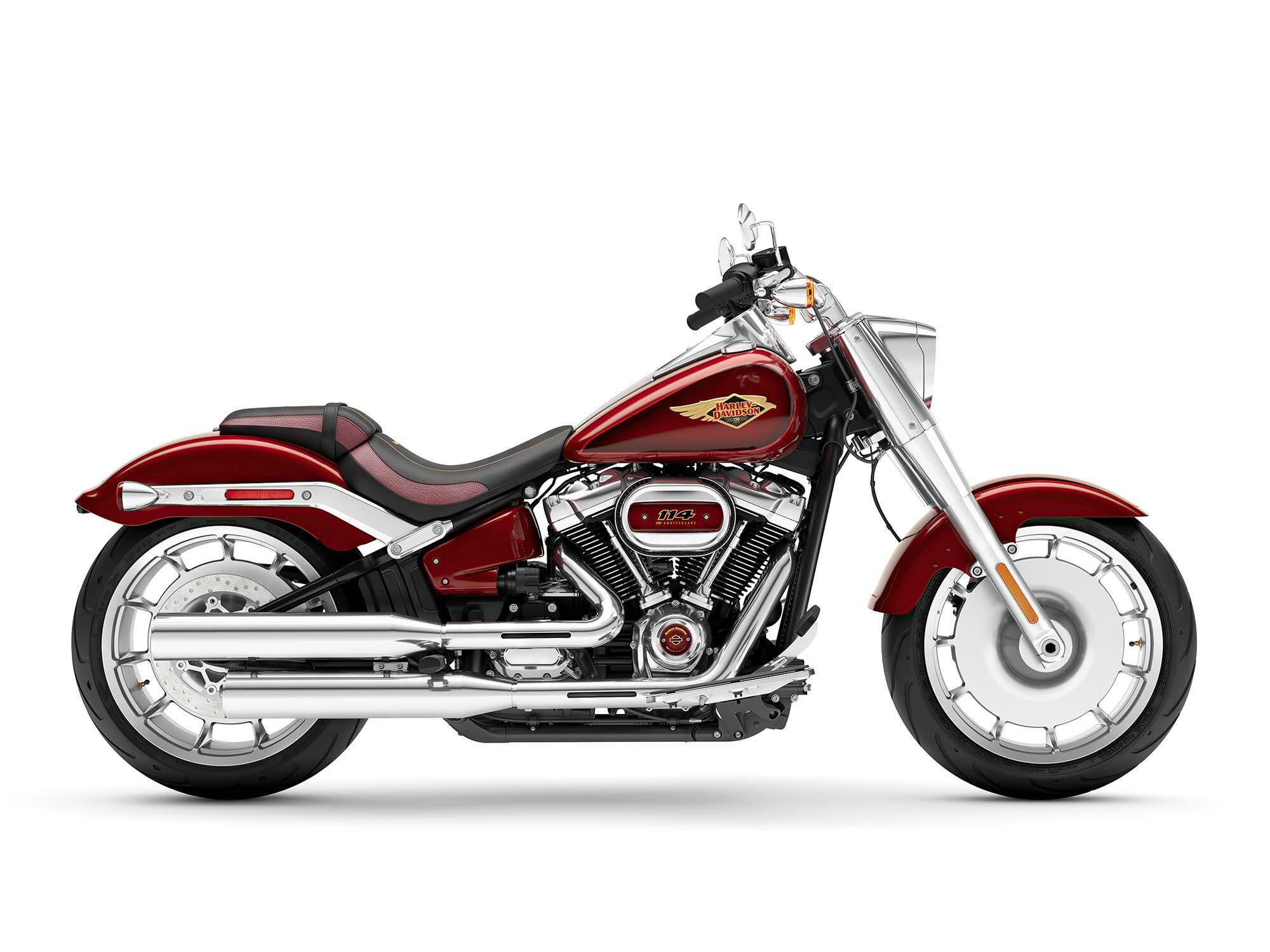 2023 Harley-Davidson Fat Boy 114 Anniversary.