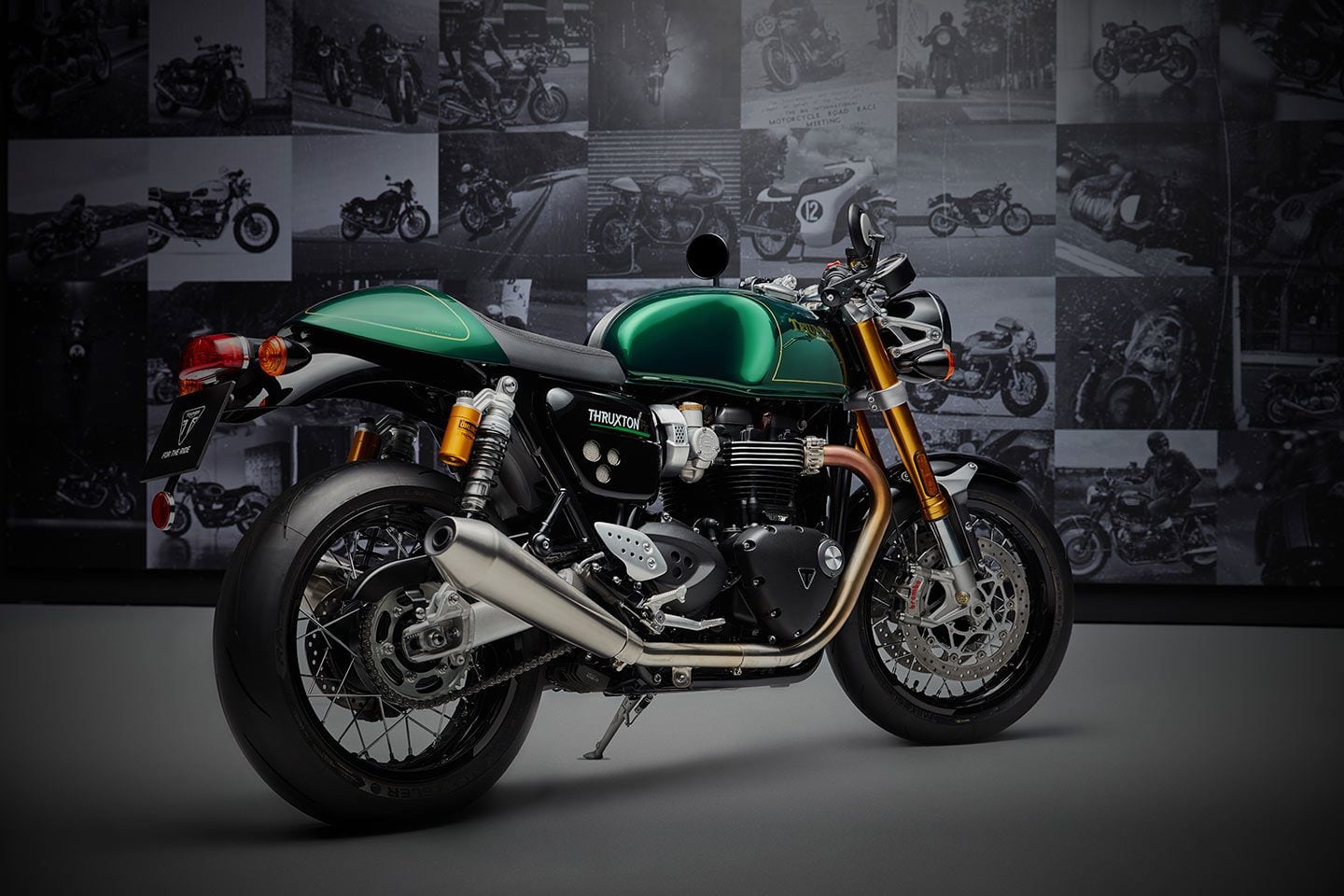 The Thruxton Final Edition shares most of its components with the Thruxton RS.