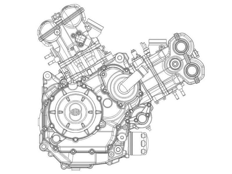 Last year, patent drawings appeared confirming that a rebranded Aprilia engine will power a Gilera-branded, Chinese-made version of the Aprilia Shiver.