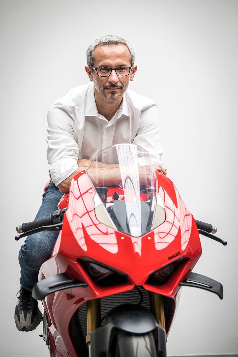 Luigi Mauro, head of vehicle testing, explains: “In the past, when the motorcycle used a throttle cable, turning the grip meant asking for a specific position of the throttle [butterflies]. Now, when you turn the handle grip, you just request some torque according to the map. So if the power delivery of the engine is not so linear, you can smooth it. When we want to decrease the torque there are many ways depending on the speed at which you need to decrease it and the amount you need to reduce. You can work on spark advance, you can work on throttle position. The more effective method is throttle position because it’s more precise than spark advance. You can also alter the ignition pattern but it creates a very rough torque delivery. When you need a strong intervention quickly you can use it.”