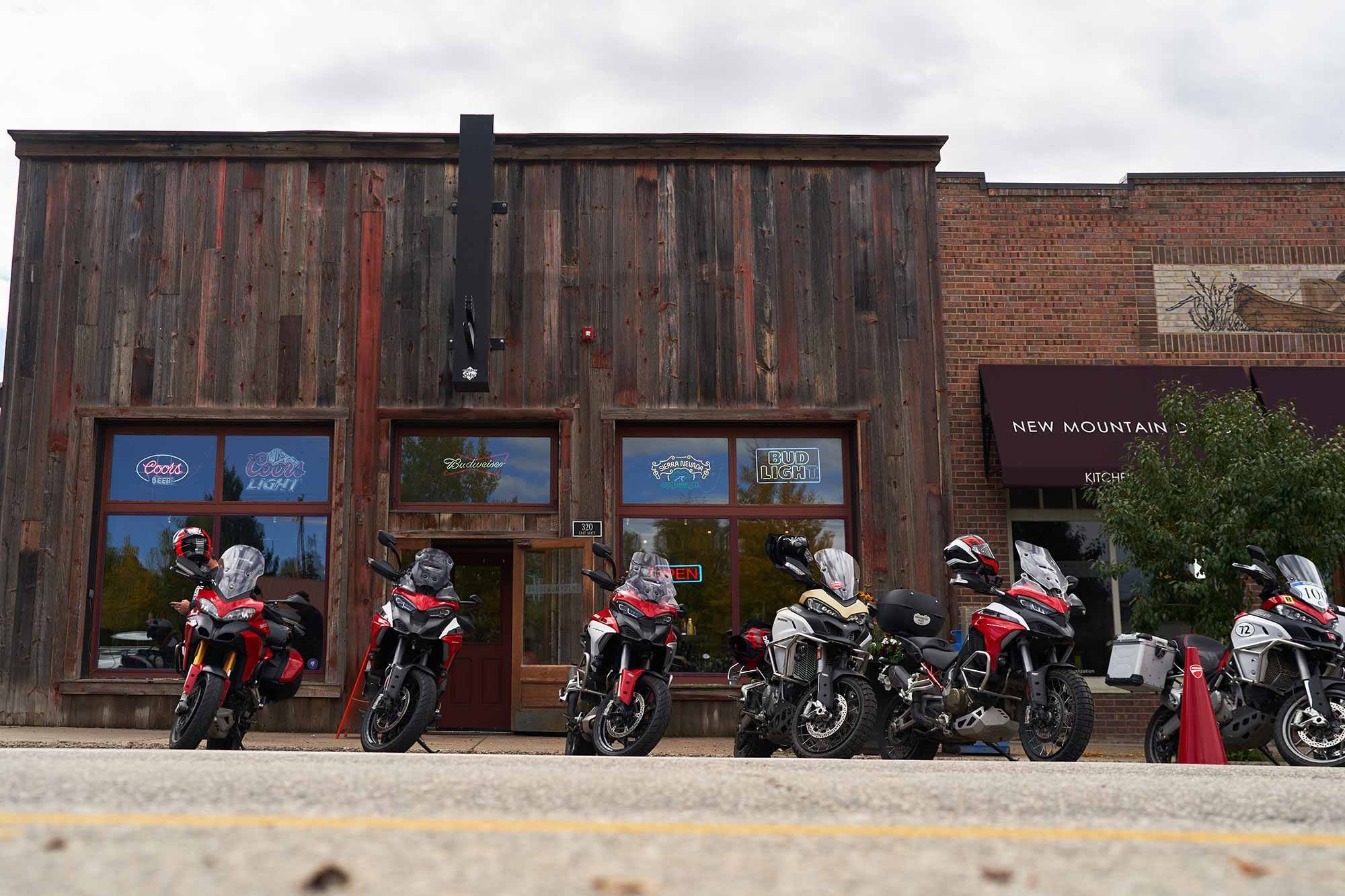 Lunch in Granby, Colorado.