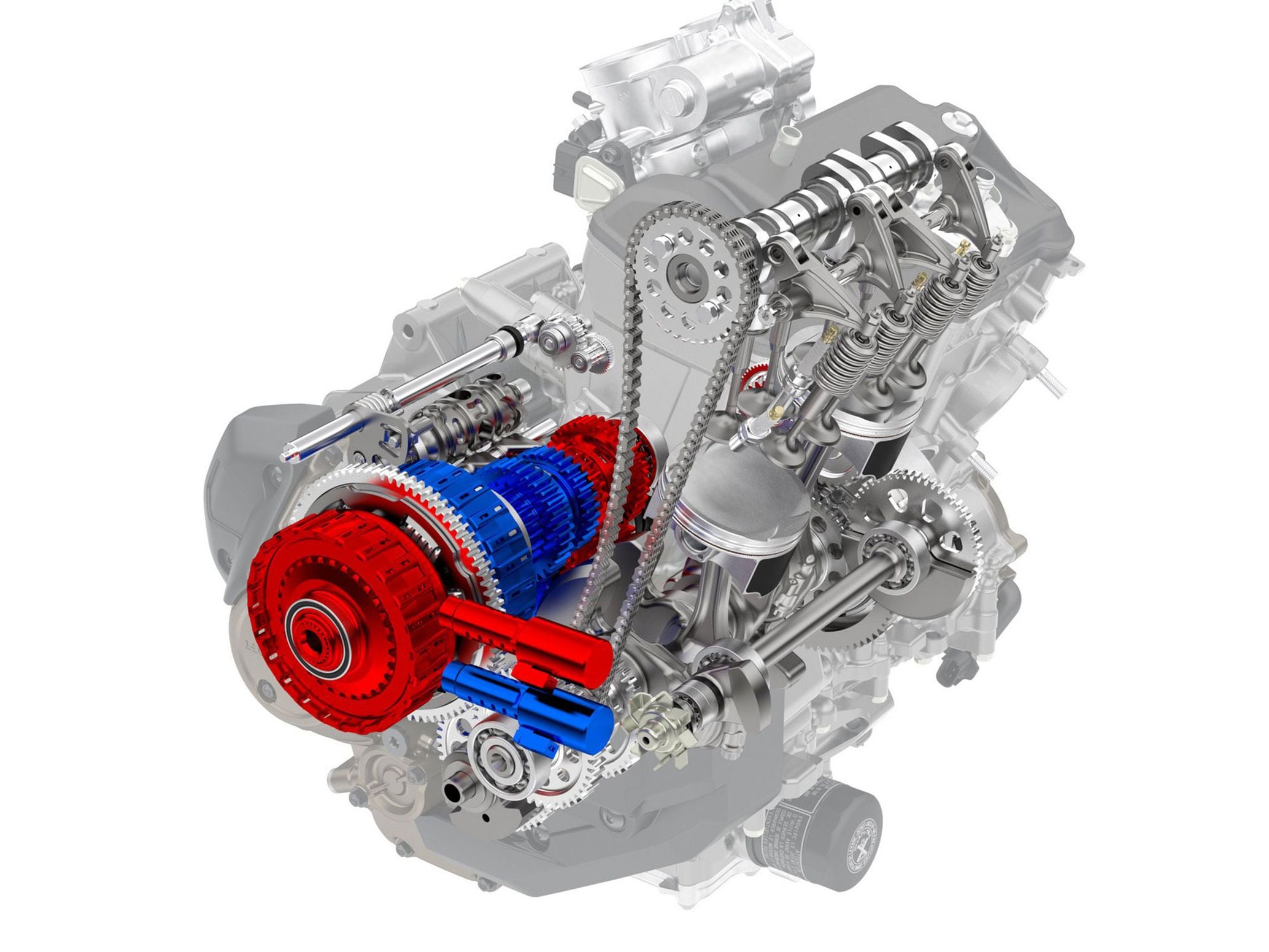 Patent drawing of engine