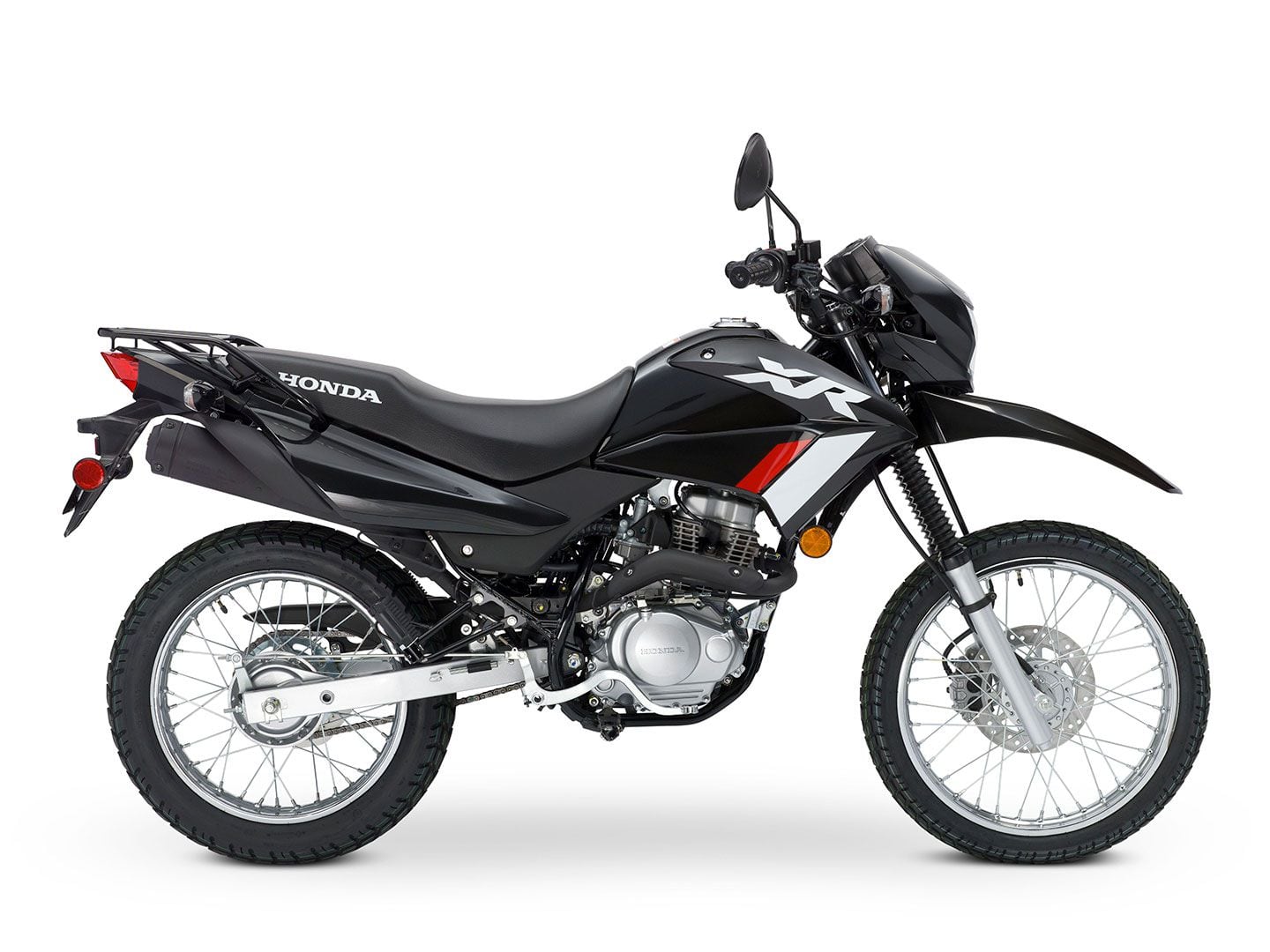 Honda’s ultra-affordable XR150L will work as around-town transportation, a tool for escaping the campground, or short dual sport rides out of town.