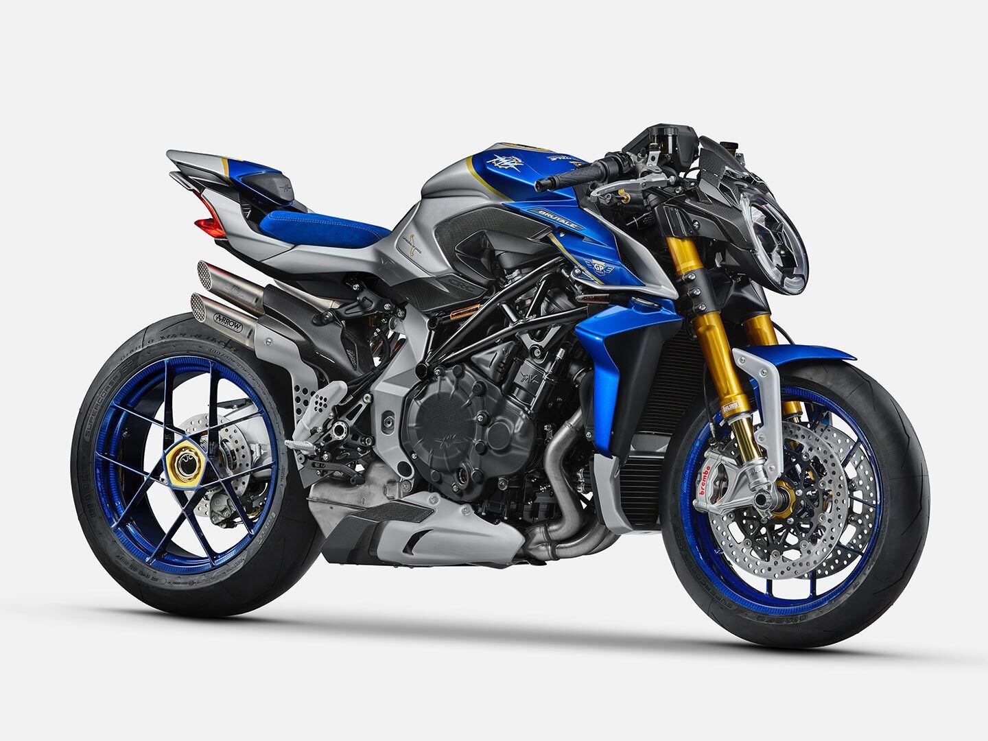 MV Agusta’s Brutale 1000 RR Assen celebrates the brand’s history at the European racing circuit.