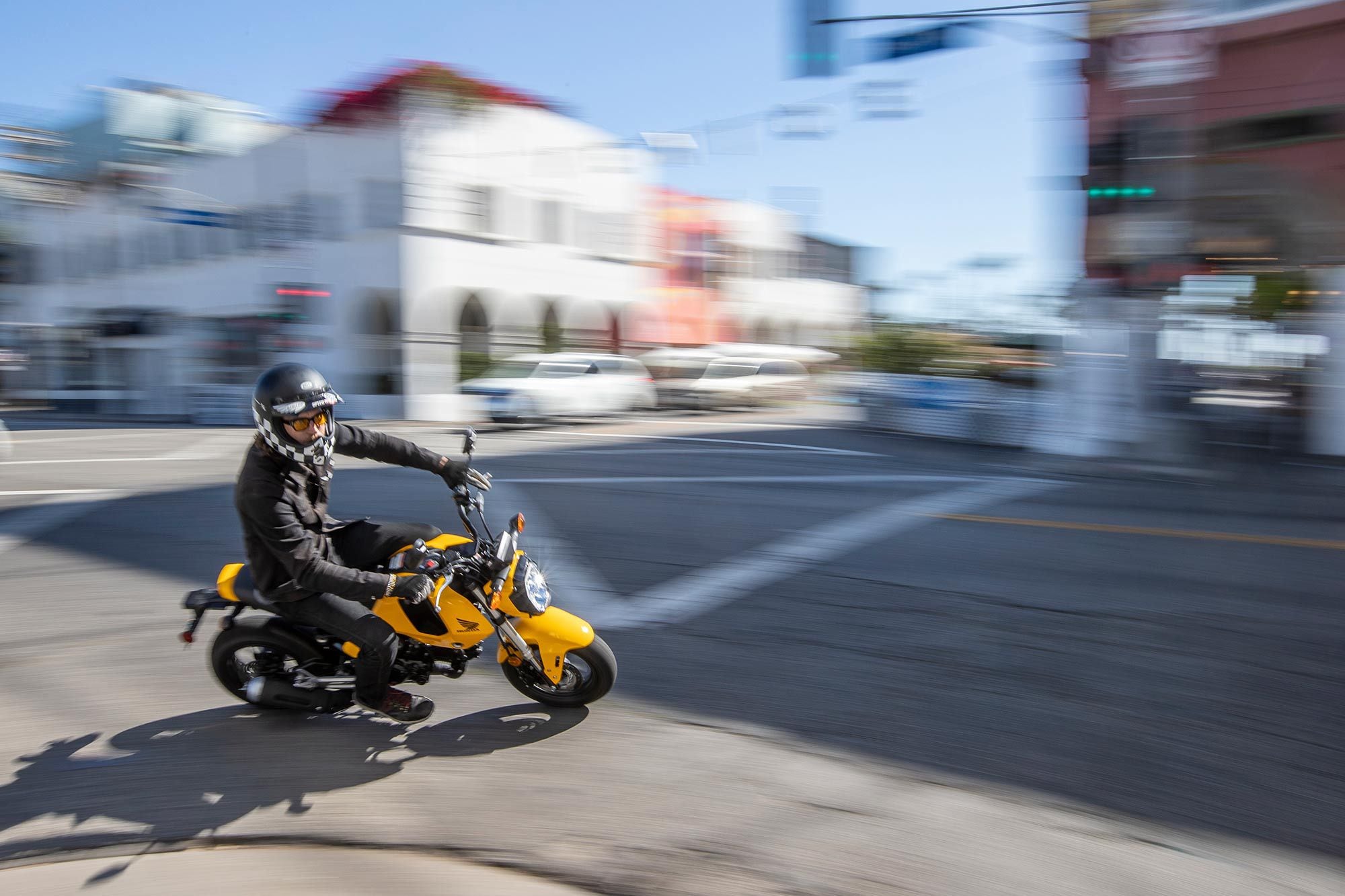 Despite, or perhaps because of, its small size, the Grom is incredibly well suited for city riding and congested environments.
