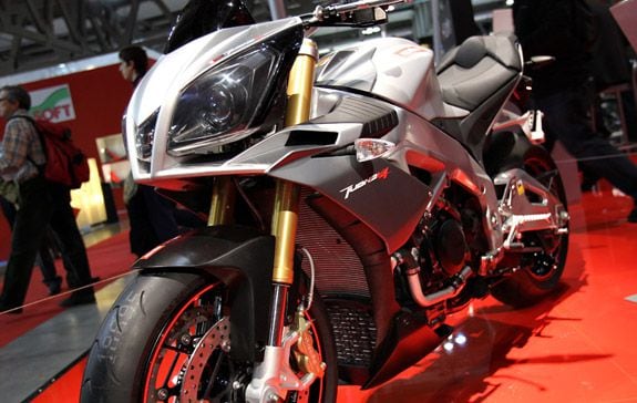 2012 Aprilia Tuono V4 R- Aprilia Superbike Motorcycles at EICMA