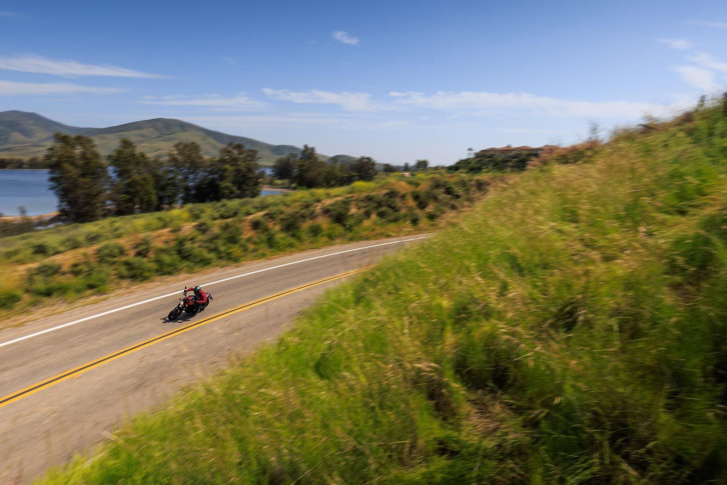 Taking the scenic route.
