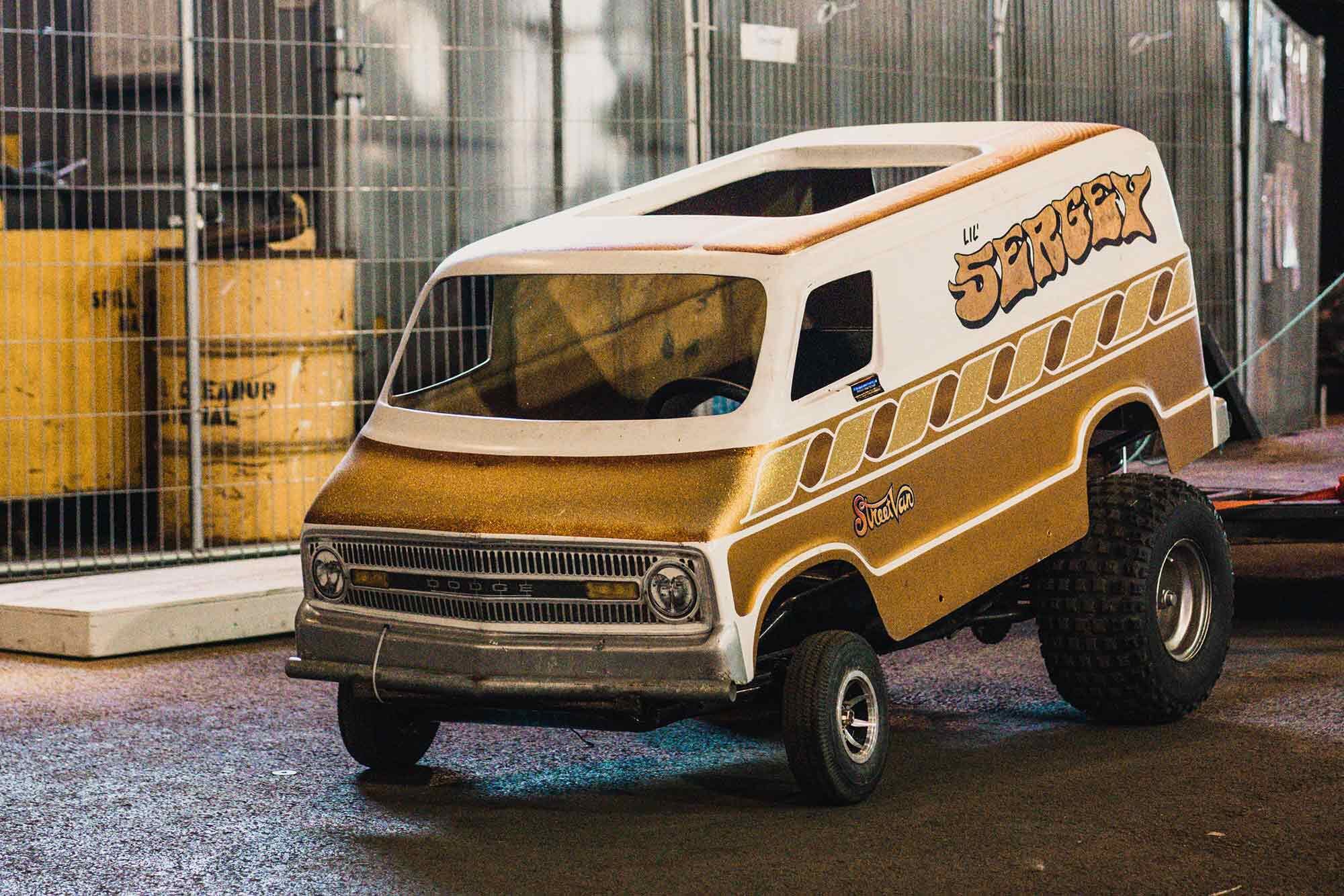 Who could hate on a stanced mini Street Van, especially with a name like “Lil’ Sergey”?