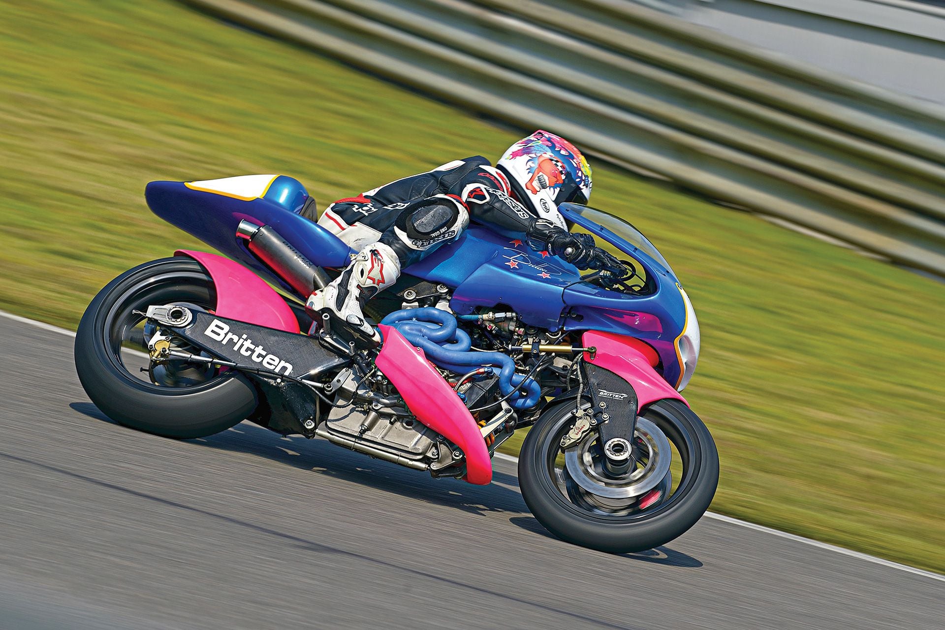 John Britten V1000 Racebike Riding Experience Cycle World