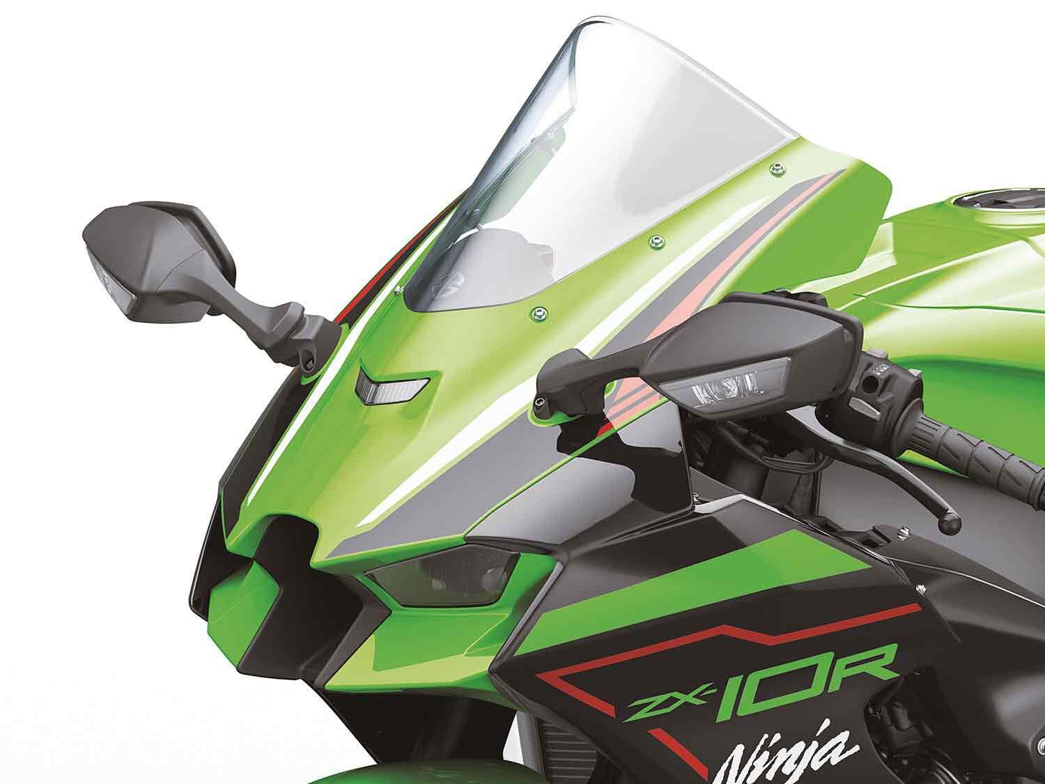 The 2021 Kawasaki ZX-10R.