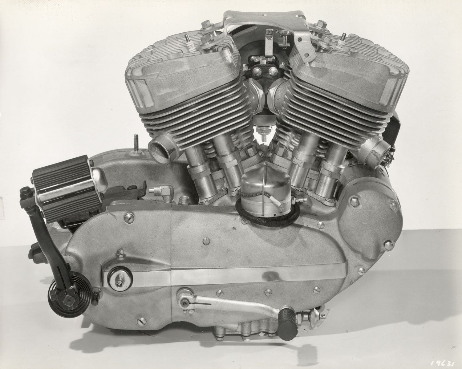 The flathead configuration of the K series eventually gave way to OHV.