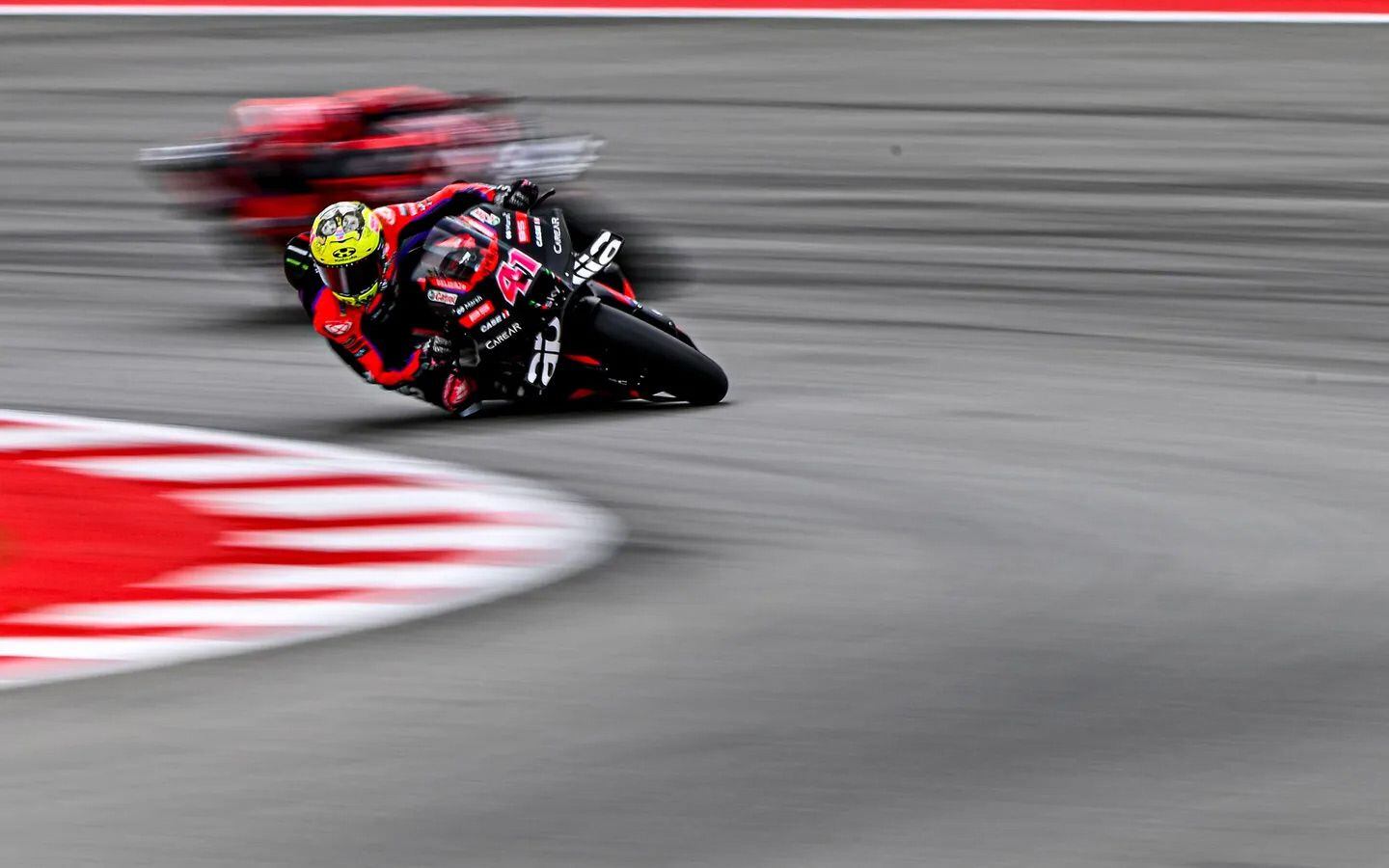 “The greater force that attracts the motorcycle to the ground, the greater centrifugal force the motorcycle can withstand without losing grip.”