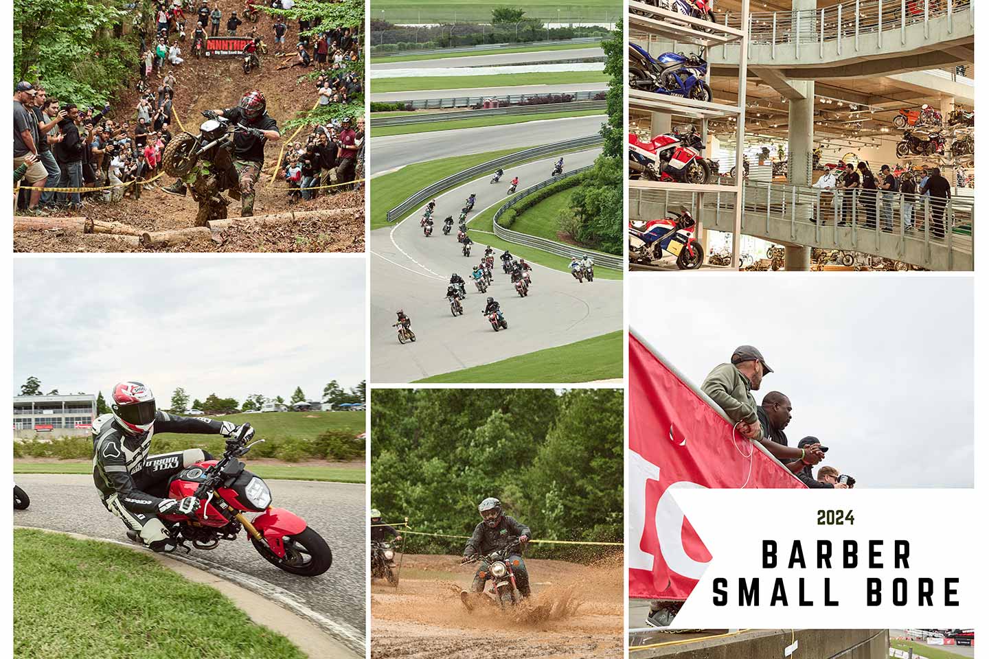 Like the minimoto category it was built around, the 2024 Barber Small Bore event had a little something for everyone, including on- and off-road activities dreamed up for the sole purpose of having fun on two (small) wheels.