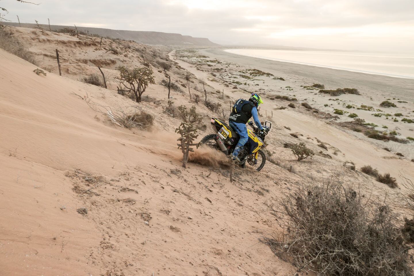 I am looking forward to getting on the beach and letting the V-Strom 800DE stretch its legs.