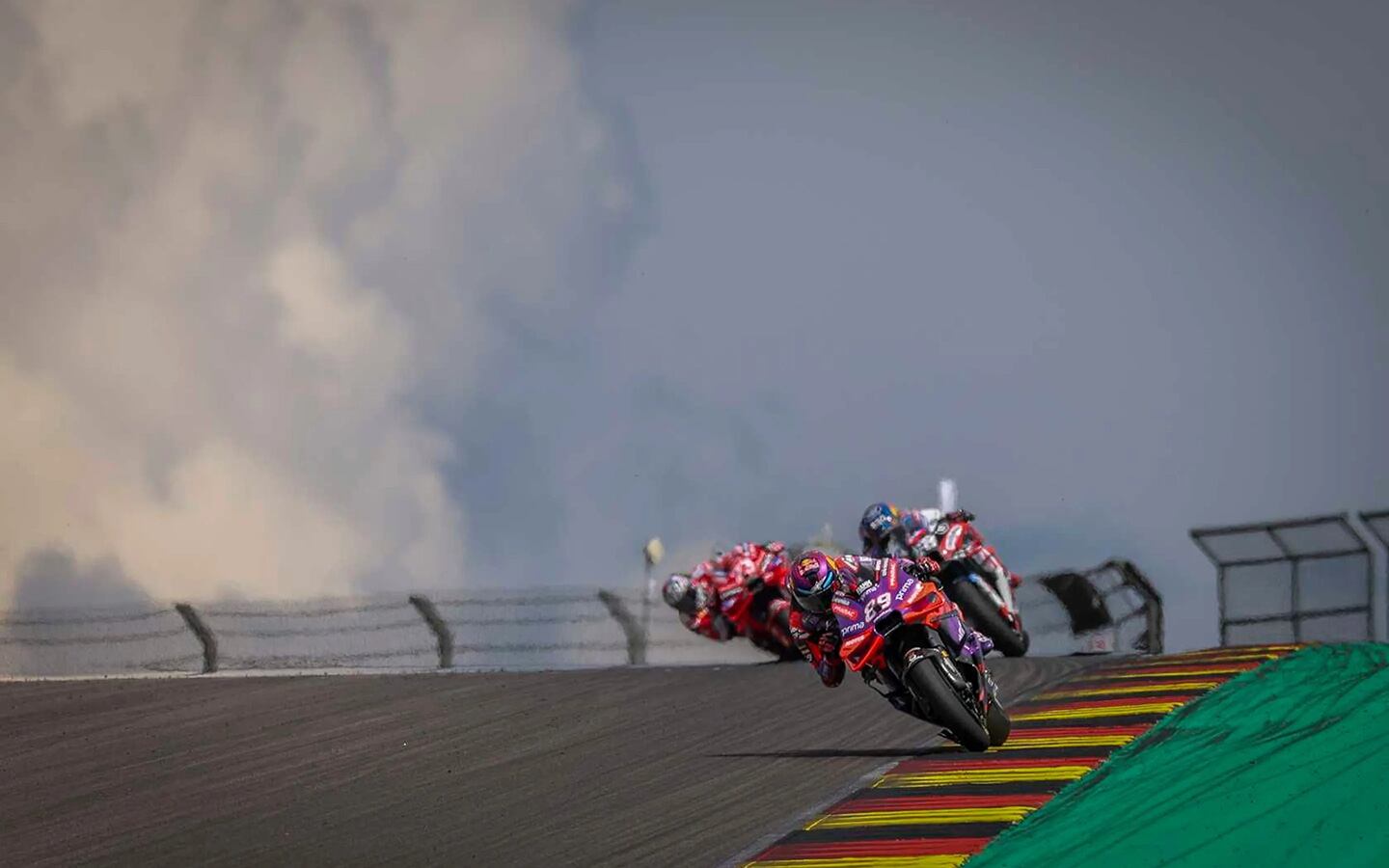 Jorge Martín took the win in Saturday’s Tissot Sprint and it looked like he'd repeat the feat in the Grand Prix, then he went down on the penultimate lap.