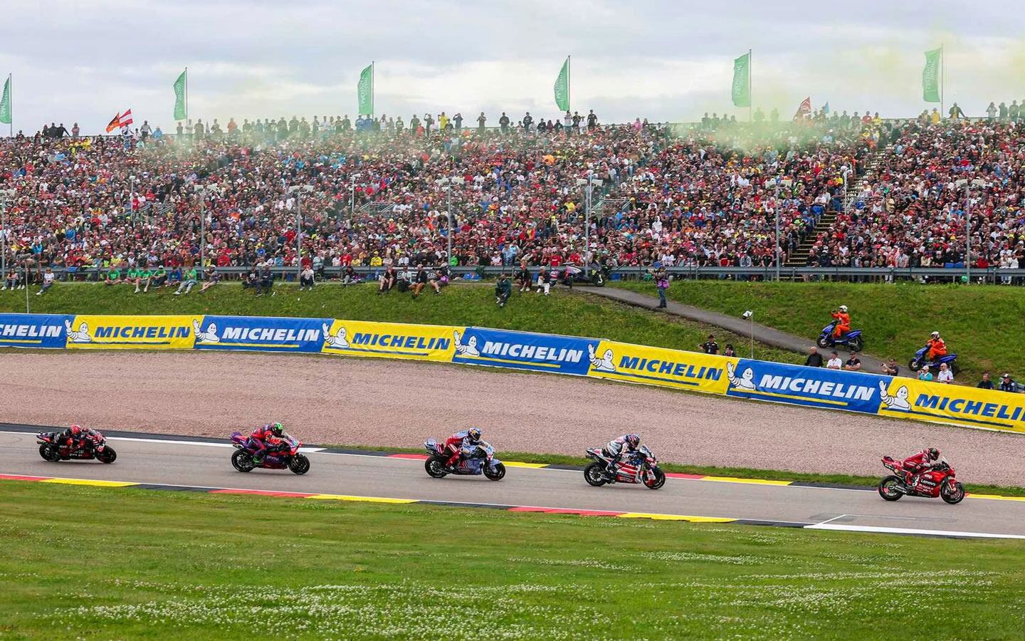 Delta-T is a big concern in MotoGP racing and affects how racers ride.