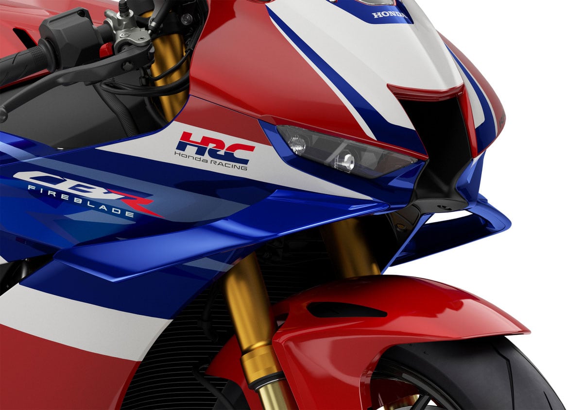 The 2025 Honda CBR1000RR Fireblade SP gets new aero.