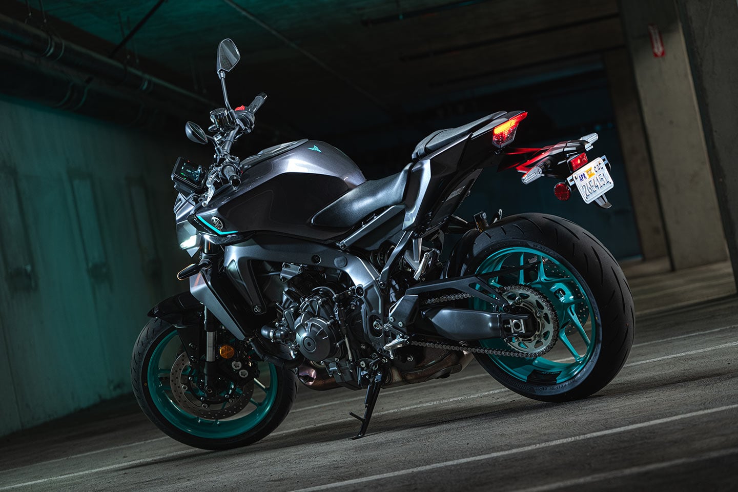 From all angles, the MT-09 looks the business.