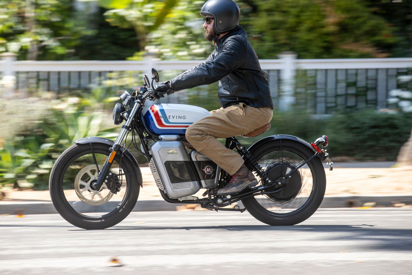The Maeving RM1S ($8,995) is inspired by boardtrack racers from the 1920s. It’s a simple design, but also one that grabs your attention.