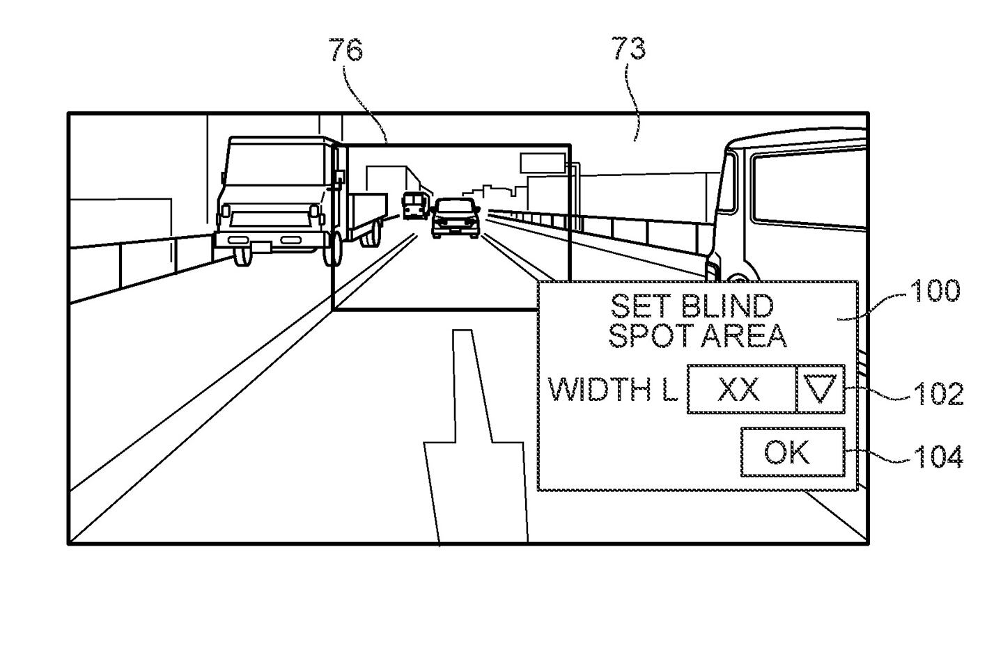 Suzuki is working on a rear-facing camera system to complement the mirrors on a motorcycle to improve vision in the rider’s blind spot.