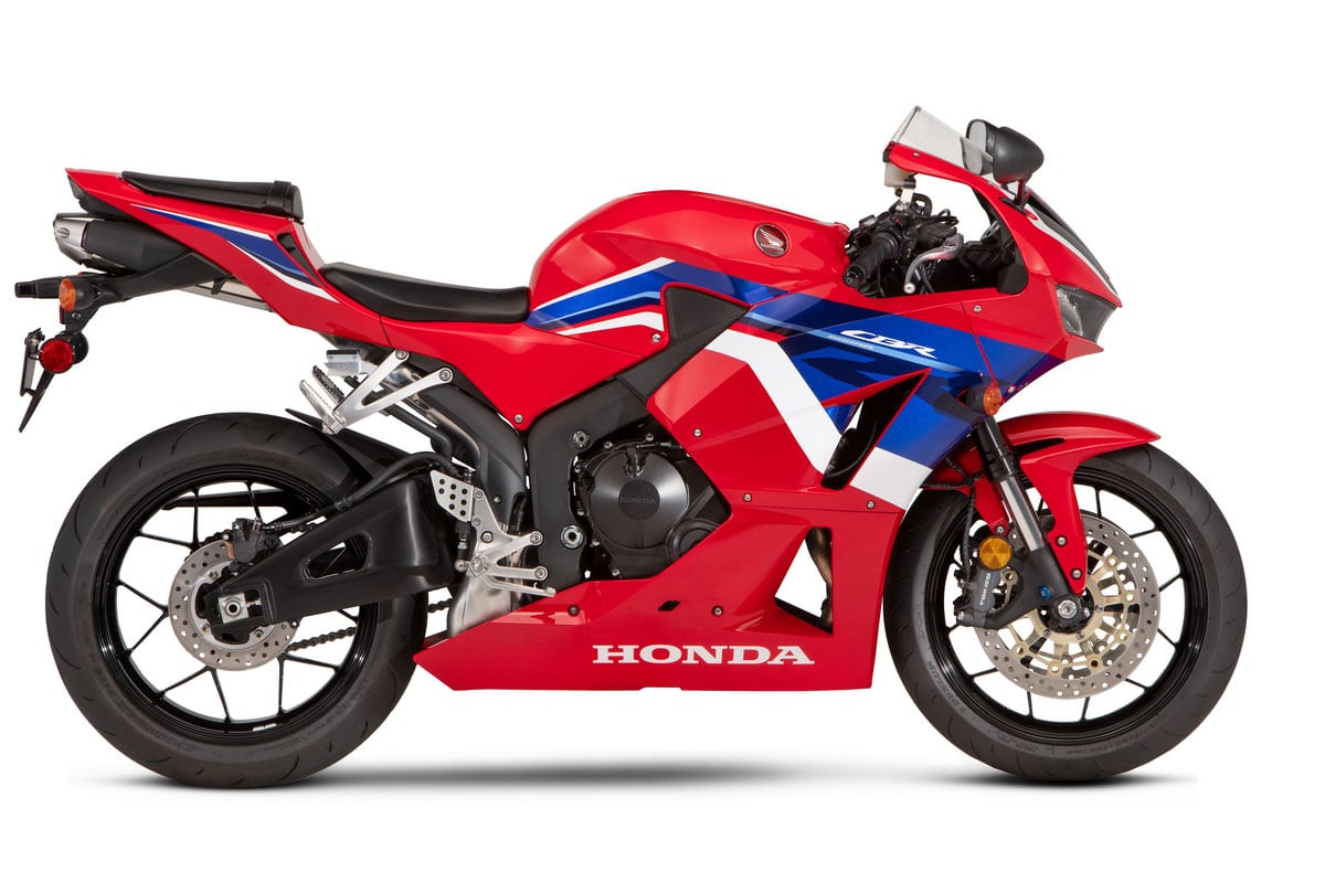 The 2024 Honda CBR600RR.