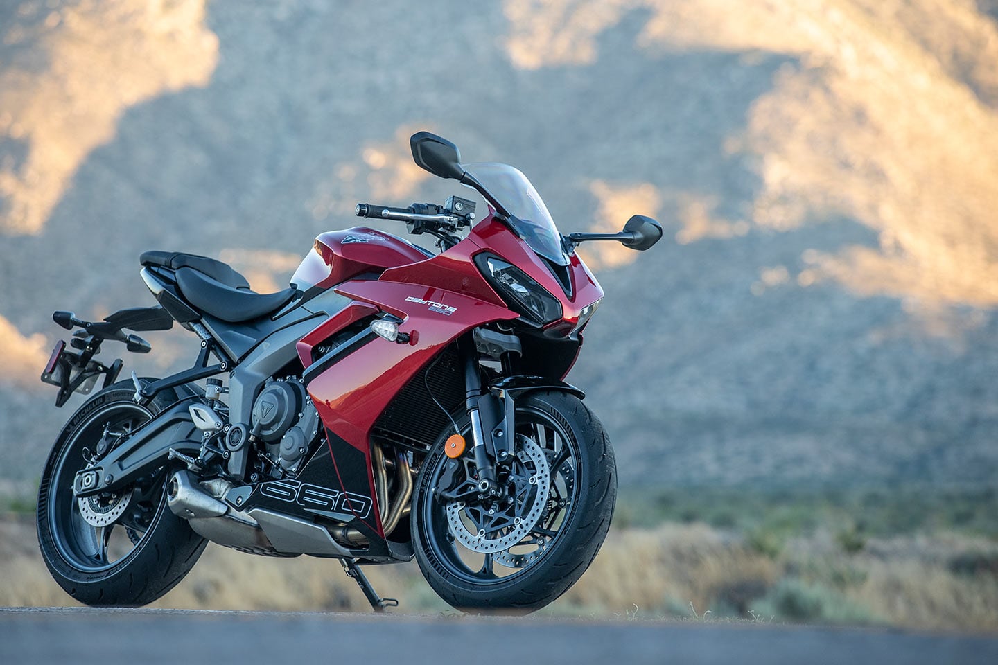 2024 Triumph Daytona 660.