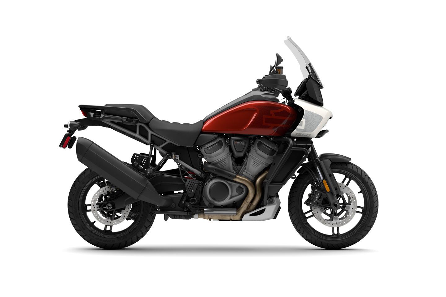 The Red Rock/Alpine White color adds $650 to the base price.