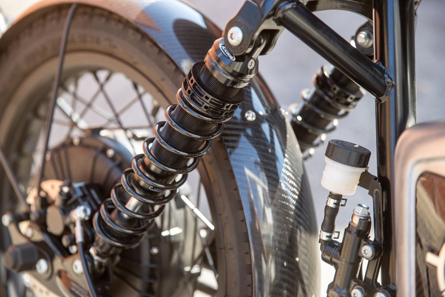 Accessory K-Tech shocks will be available for the RM1S.