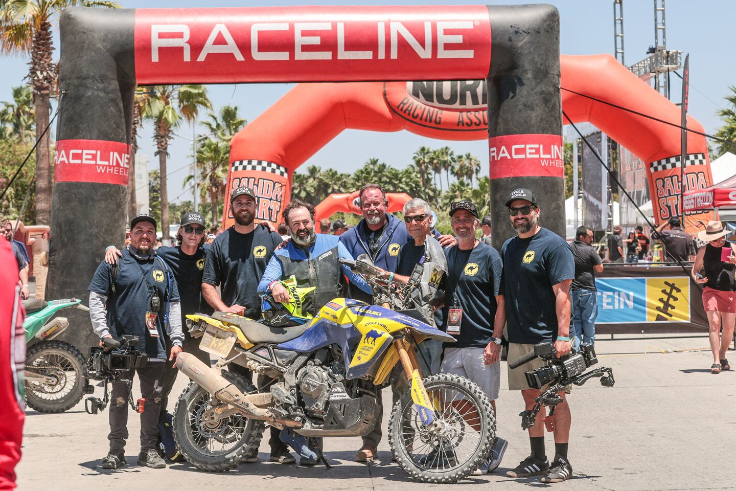 Rally Racing isn’t an individual sport. Thanks to the crew for getting me across the line!