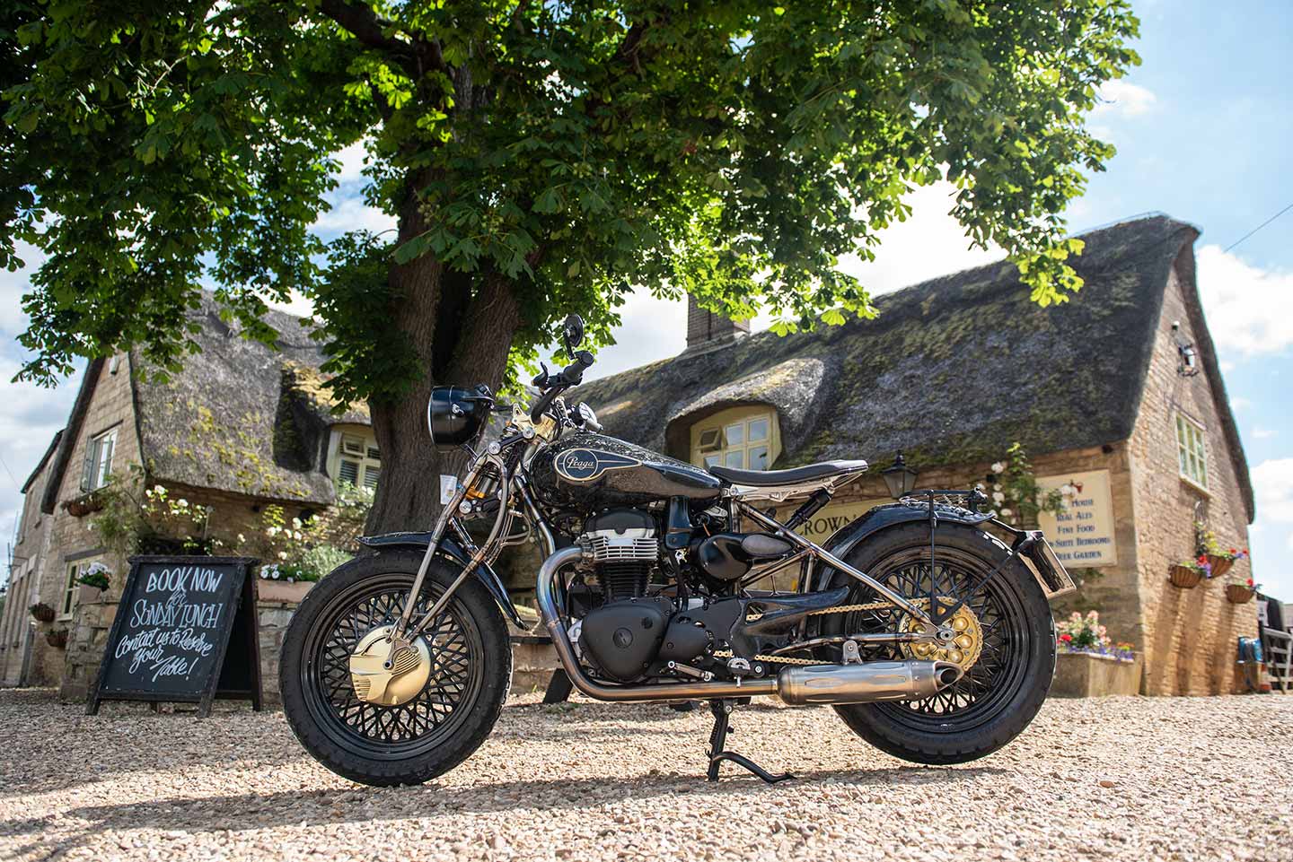 You could spend all day Saturday riding the Praga ZS 800 and all day Sunday staring at it.