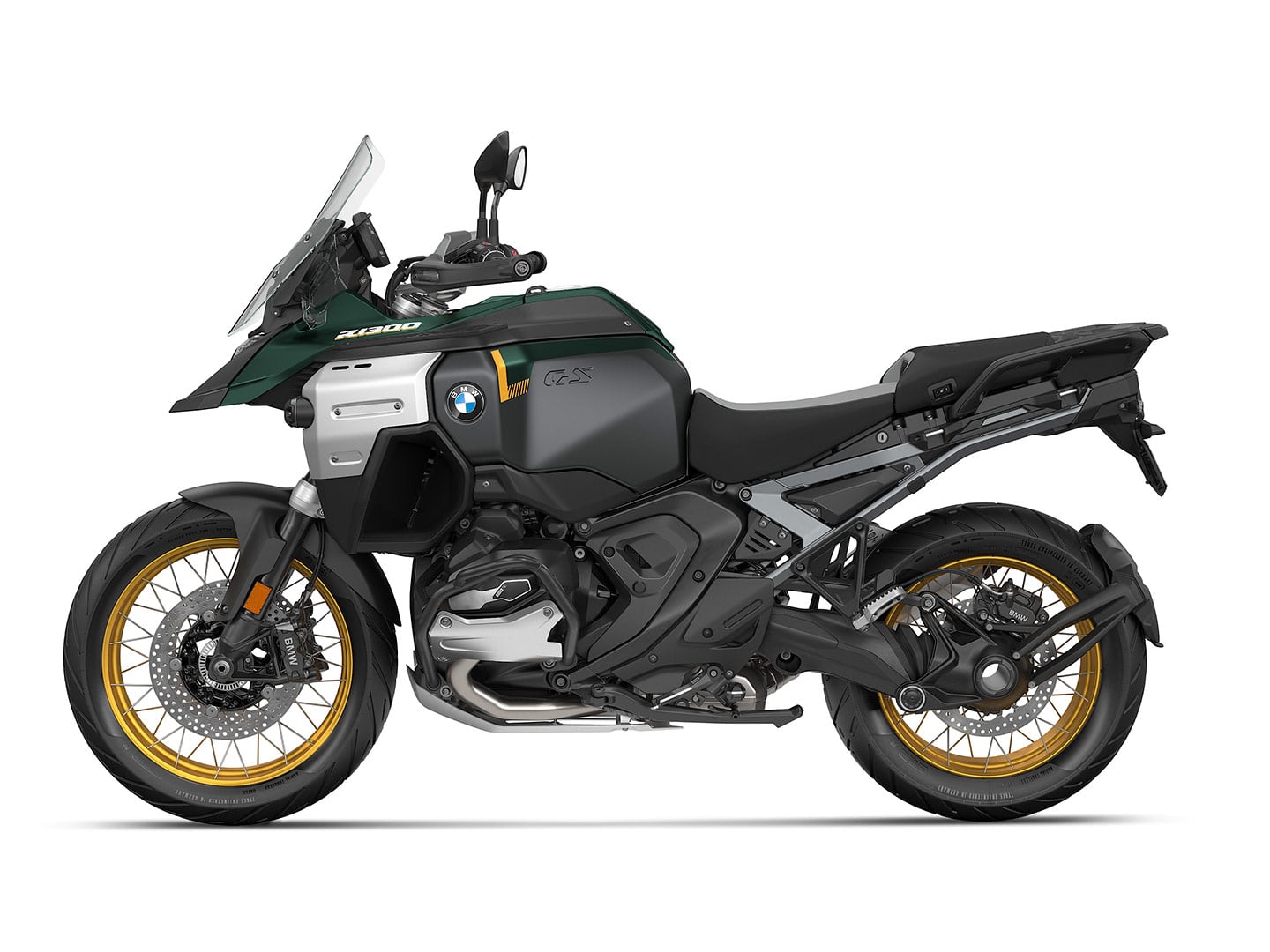 Option 719 adds heated seats, gold rims, and a slick green metallic paint job.