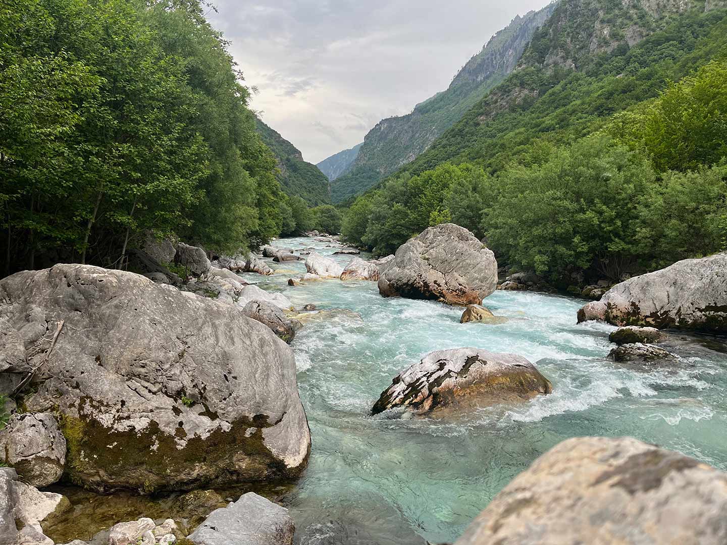 The Valbona Valley.
